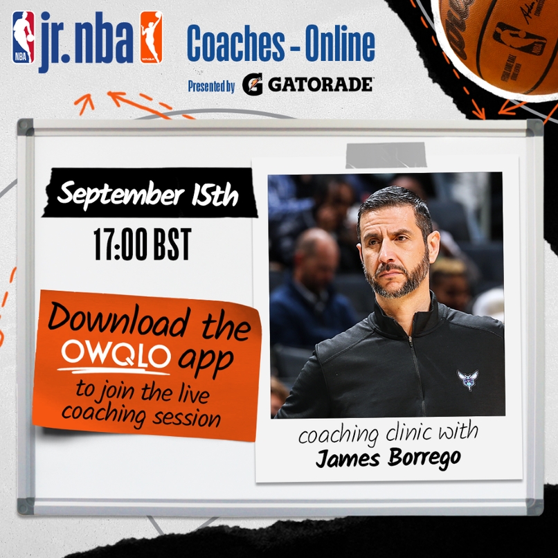 Jr.NBA Coaches-Online con James Borrego