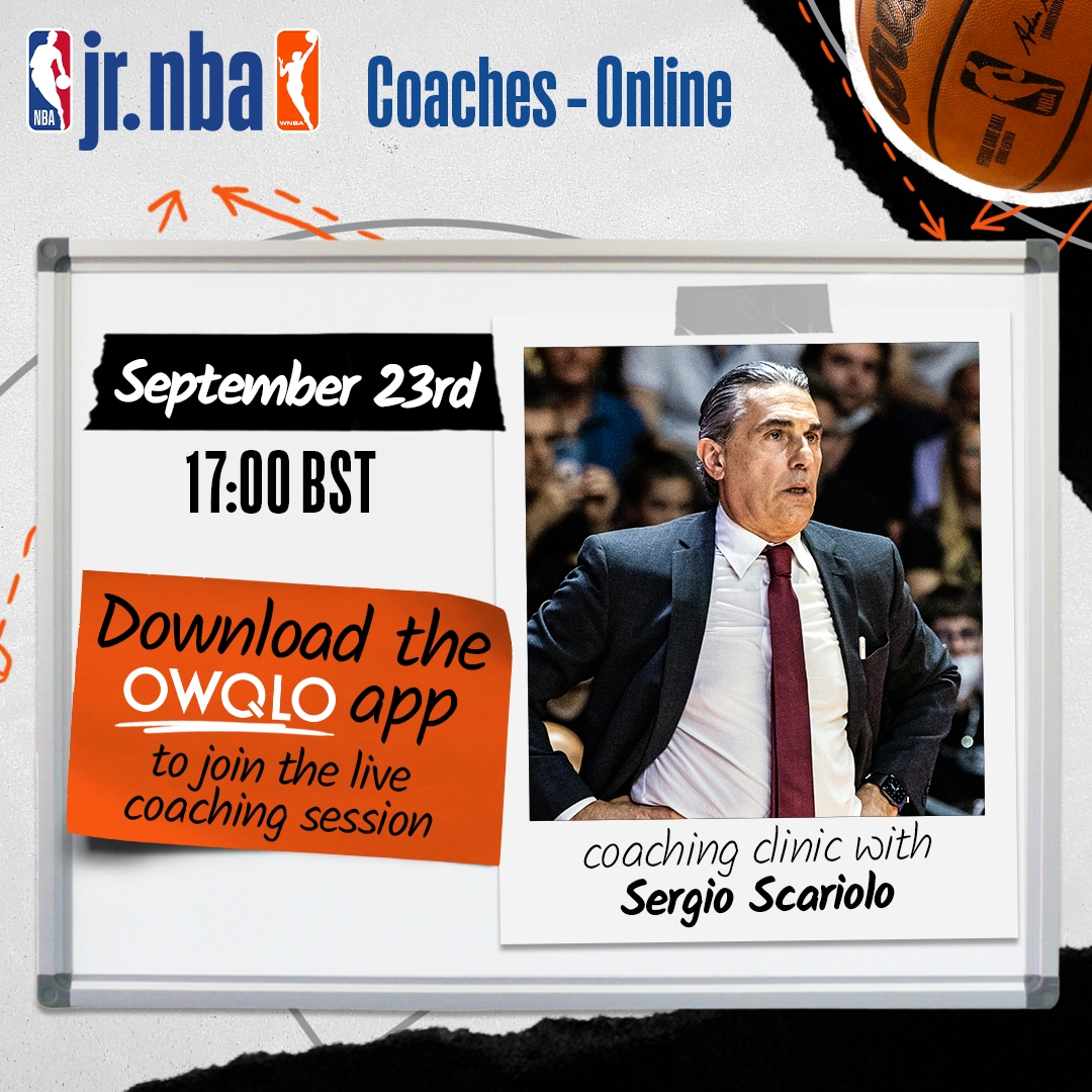 Jr.NBA Coaches-Online con Sergio Scariolo