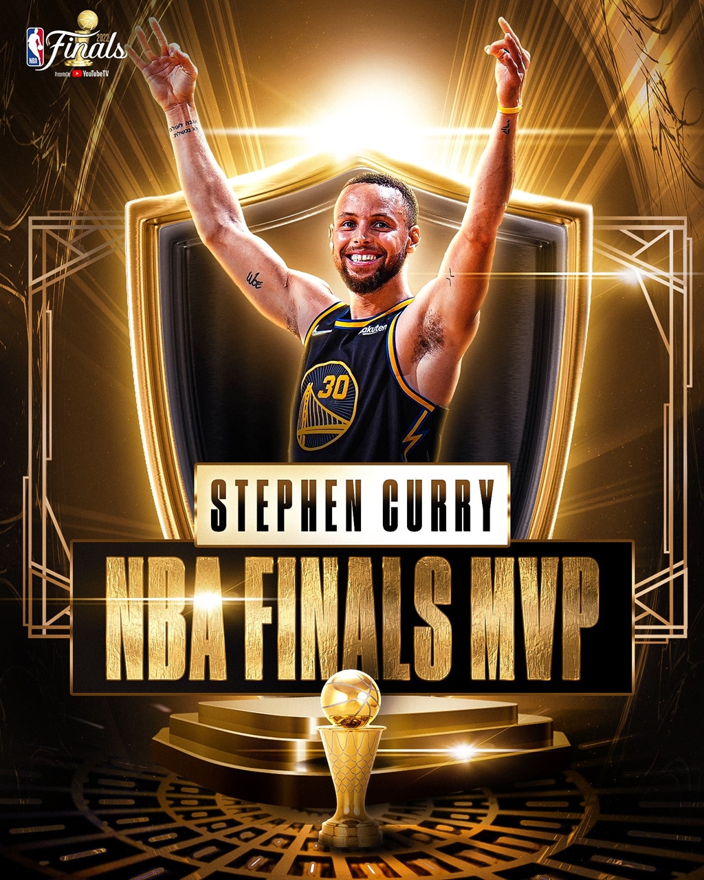 Steph Curry MVP de las Finales
