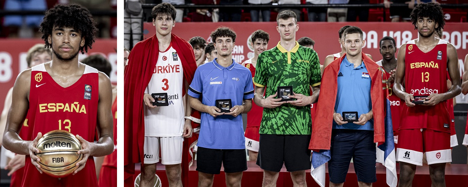 Izán Almansa, MVP del Europeo U18M Turquía