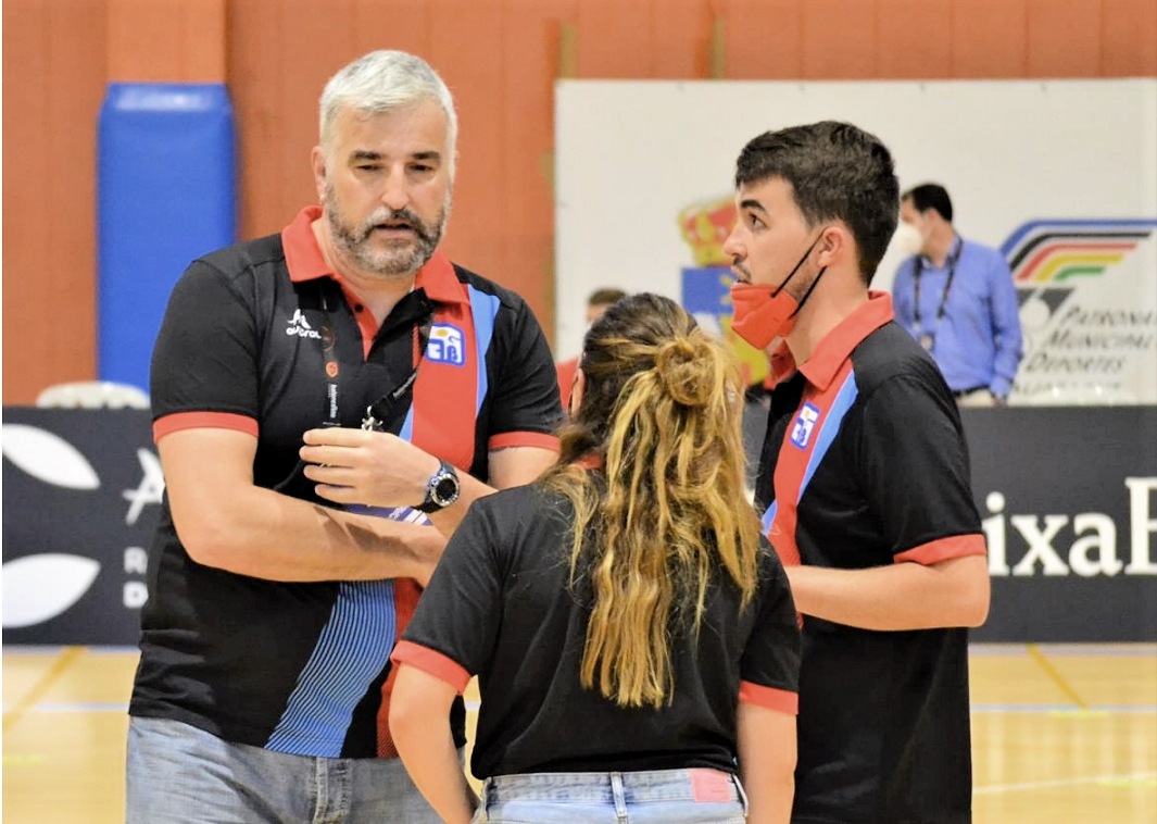 Amador Díaz. Seleccionador Cadete Masculino Federación Cantabra de Baloncesto