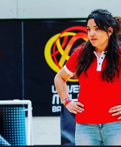 Sandra Valenciano. Seleccionadora Infantil Femenina de la Federación de Baloncesto de Castilla La Mancha