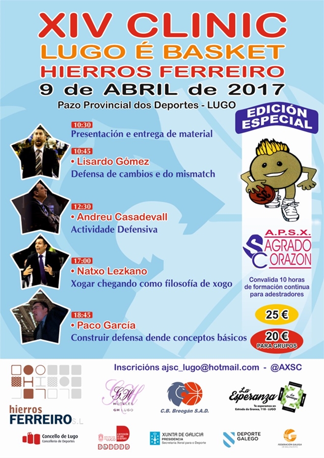 cartelxivcliniclugoebasket