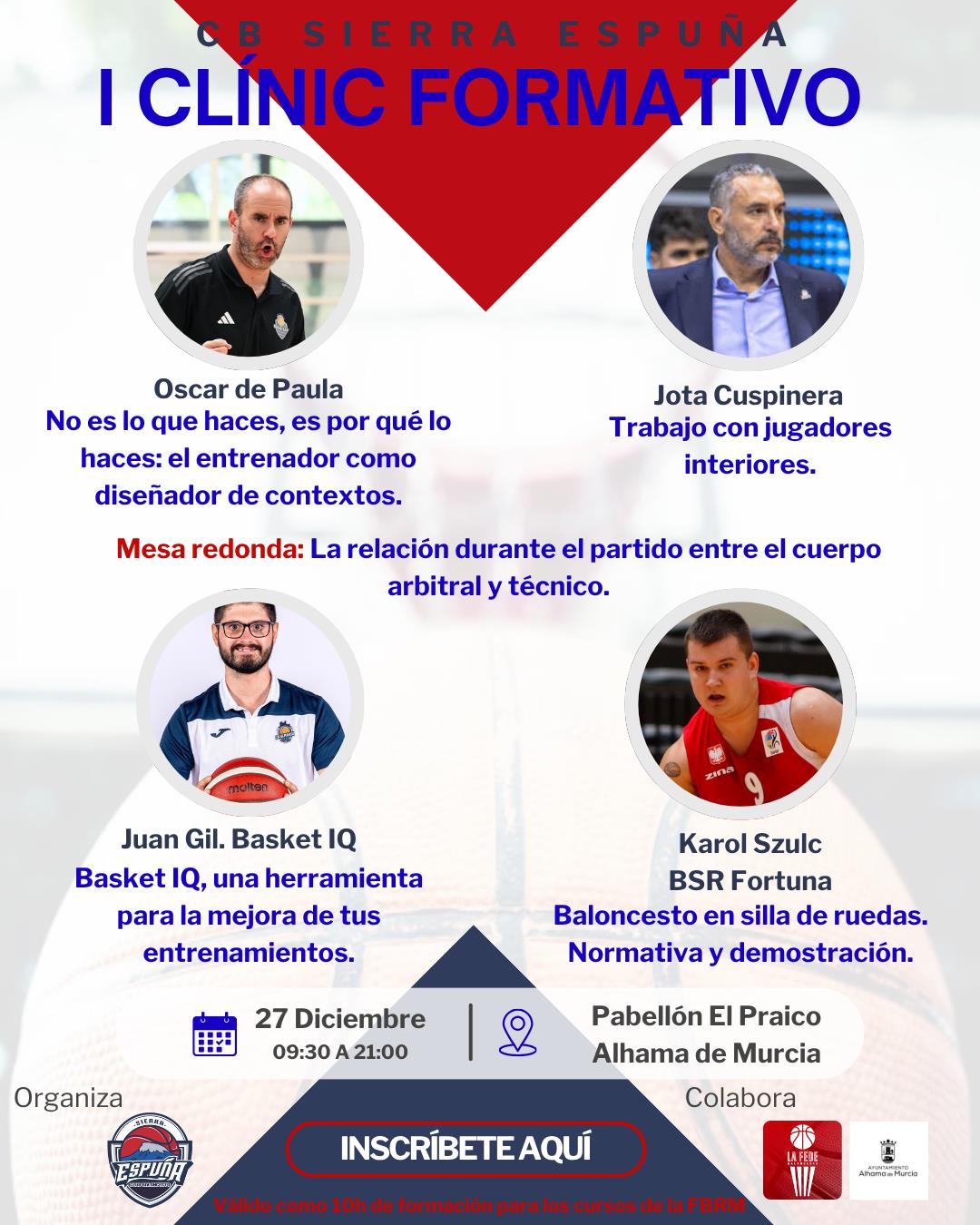 I Clínic Formativo C.B Sierra Espuña