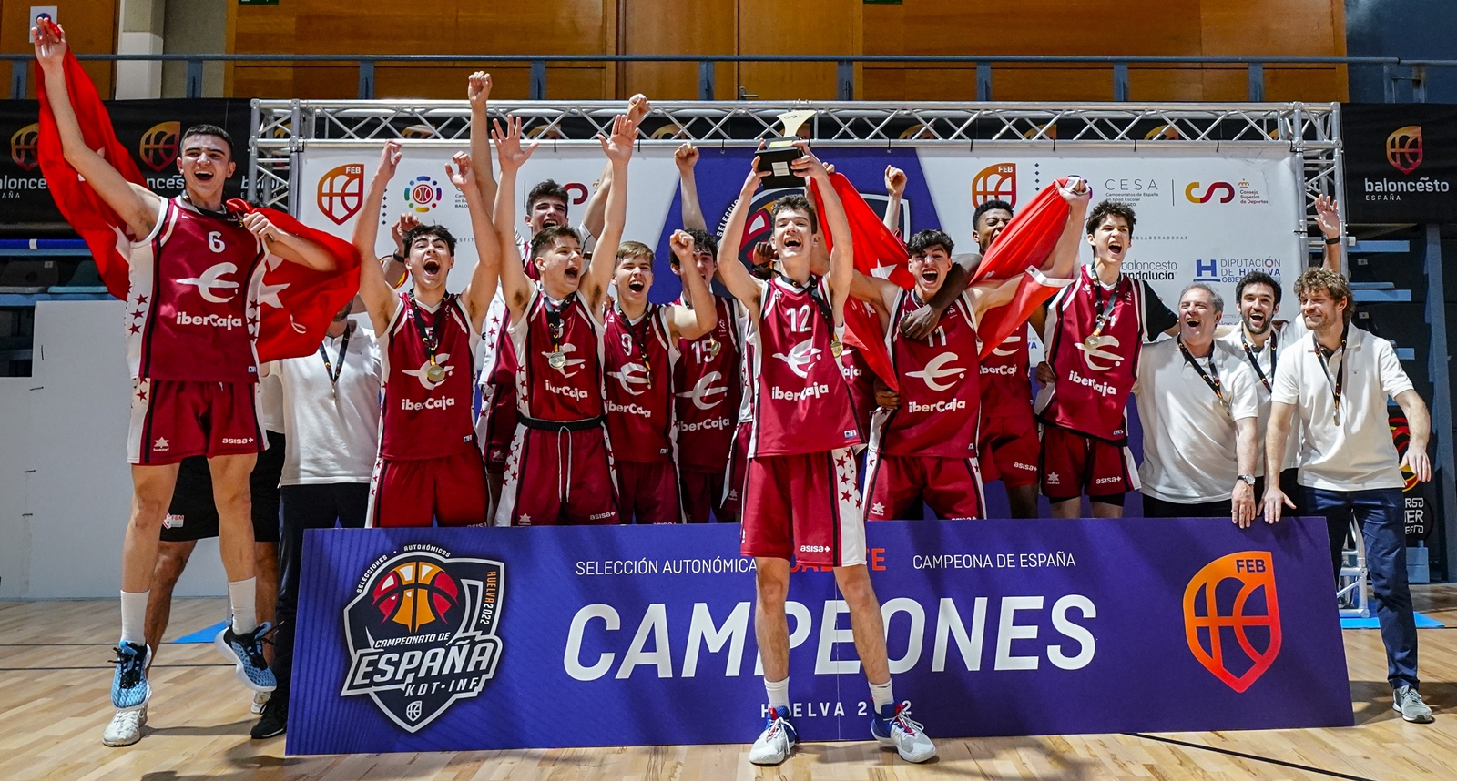 Madrid, campeones de España Selecciones Autonómicas de Cadete Masculino 2022