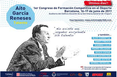 La AEEB y el CNED estarán presentes en el Entrenador/a 360º, primer Congreso de Formación Competitiva en el Deporte