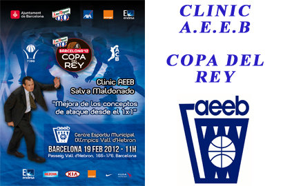 Salva Maldonado, ponente en el Clinic AEEB-ACB de la Copa del Rey