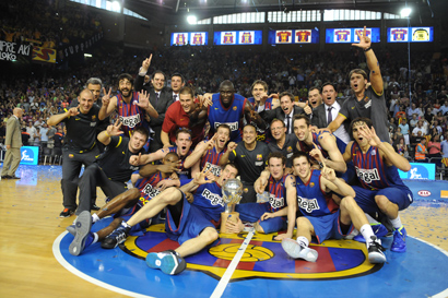 Xavi Pascual y su staff técnico se llevan una Final ACB inolvidable