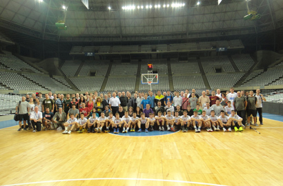 Celebrado en el Palau Sant Jordi el Clinic de Entrenamiento del NBA Europe Live 2012, con presencia de la AEEB