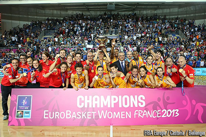 España, con Lucas Mondelo, gana el Eurobasket Women de Francia