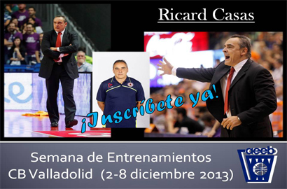 Semana de entrenamientos con RICARD CASAS