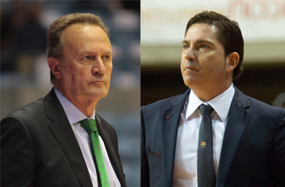 Duelo entre los dos entrenadores con más títulos de la Liga Endesa en su palmarés