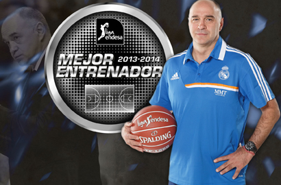 Pablo Laso, mejor entrenador de la fase regular de la Liga Endesa 2013-14