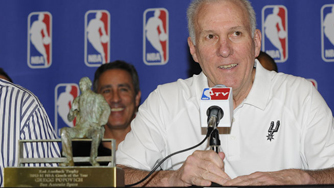 Popovich mejor entrenador NBA 13-14.