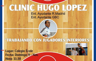 Clínic Colegio ÉCOLE. “Trabajando con jugadores interiores”