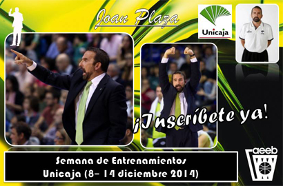 Semana de entrenamientos con JOAN PLAZA