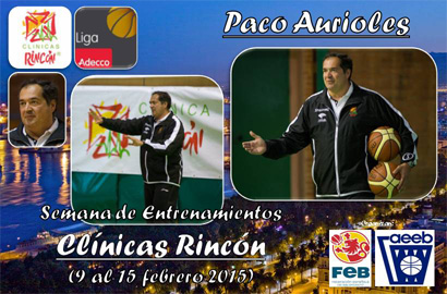 Semana de entrenamientos con PACO AURIOLES
