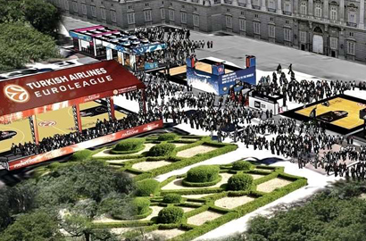 La fiesta del baloncesto llega con la Fan Zone de la Final Four de la Euroliga