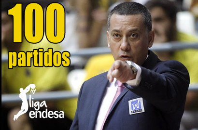 Alejandro Martínez, 100 partidos en Liga Endesa
