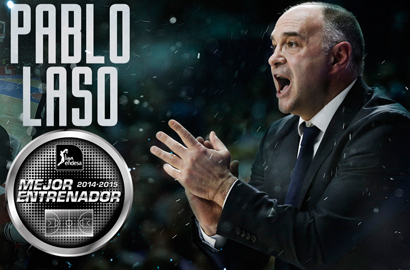 Pablo Laso, Mejor Entrenador de la Fase Regular de la Liga Endesa 2014-15