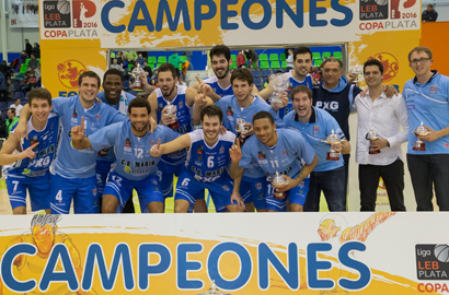 Marín Ence Peixegalego campeón de la Copa LEB Plata