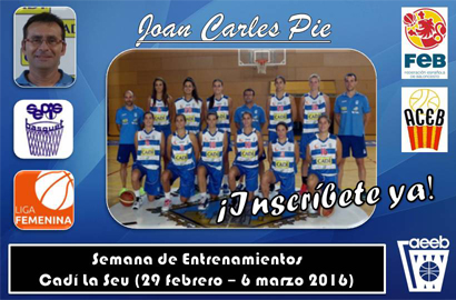 Semana de Entrenamientos con JOAN CARLES PIE