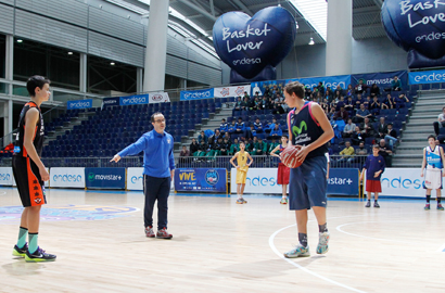 Clinic AEEB-ACB con Diego Ocampo. Copa del Rey 2016