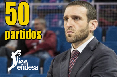 Ibón Navarro, 50 partidos en Liga Endesa