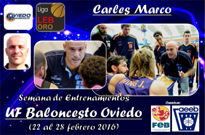 Semana de Entrenamientos con CARLES MARCO