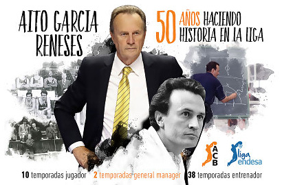 Aíto García Reneses, 50 años en la Liga de Baloncesto