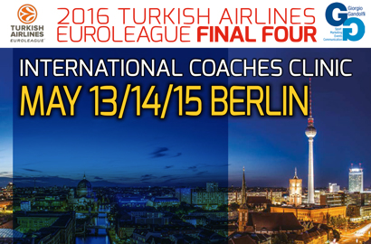 2016 Turkish Airlines Euroleague Final Four International Coaches Clinic