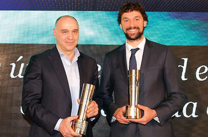 El Madrid y Laso, premiados por la Asociación de Prensa Deportiva de Madrid
