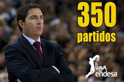 Xavi Pascual, 350 partidos en la Liga Endesa