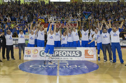 Perfumerías Avenida, campeón de Liga Femenina