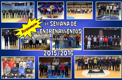Resumen XI Semana Entrenamientos Liga Endesa