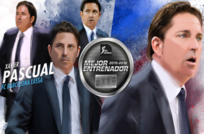 Xavi Pascual, Mejor Entrenador de la Fase Regular de la Liga Endesa 2015-16