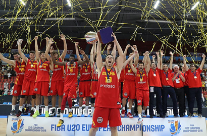 La selección Sub20 Masculina, campeones de Europa