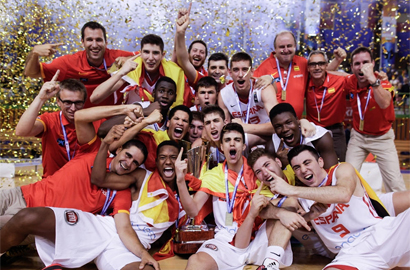 La Selección Sub16 Masculina, campeones de Europa