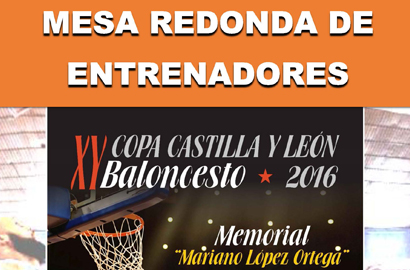 Mesa redonda de entrenadores de la Copa Castilla y León masculina 2016