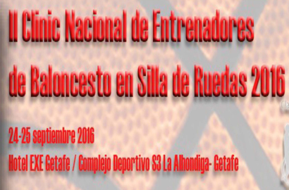 II Clínic Nacional de Entrenadores de Baloncesto en Silla de Ruedas 2016