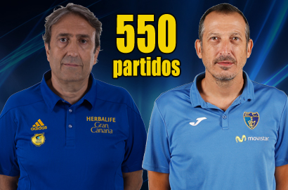 Luis Casimiro y Salva Maldonado: 550 partidos en la Liga Endesa