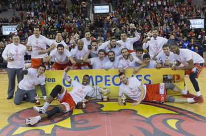 Covirán Granada, campeón de la Copa LEB Plata