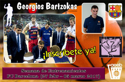 Semana de Entrenamientos con GEORGIOS BARTZOKAS