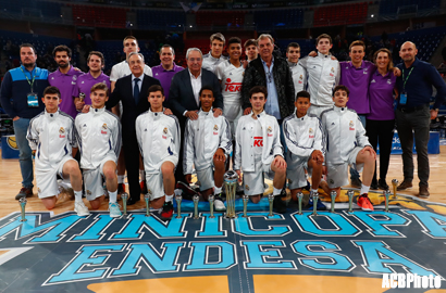 El Real Madrid, campeón de la Minicopa Endesa