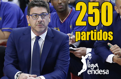 Fotis Katsilaris, 250 partidos en Liga Endesa
