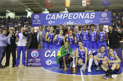 Perfumerías Avenida, campeonas de la Liga Femenina 2016/17