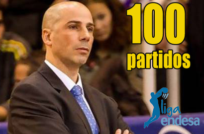 Joan Peñarroya, 100 partidos en la Liga Endesa