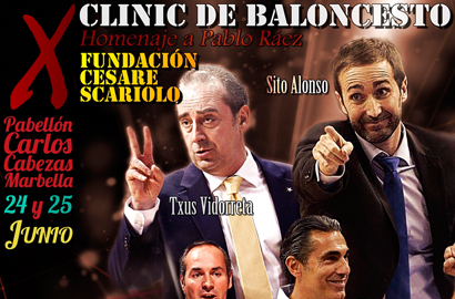 X Clínic Internacional de Baloncesto Fundación Cesare Scariolo