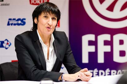 Valérie Garnier, entrenadora de la Selección Absoluta Femenina Francesa
