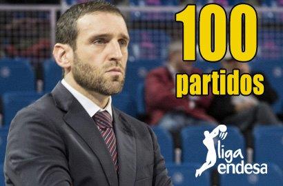 Ibon Navarro, 100 partidos en la Liga Endesa
